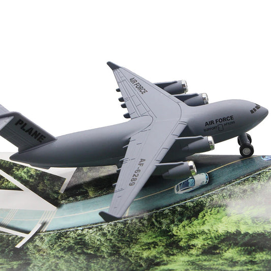 Premium Diecast Aircraft Model One To Five Hundred Scale Metal C17 Globemaster III Gift For Boys - ToylandEU