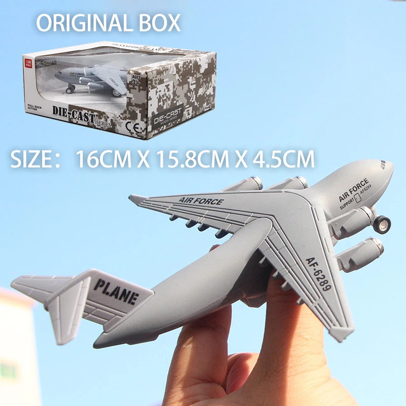 Premium Diecast Aircraft Model One To Five Hundred Scale Metal C17 Globemaster III Gift For Boys - ToylandEU