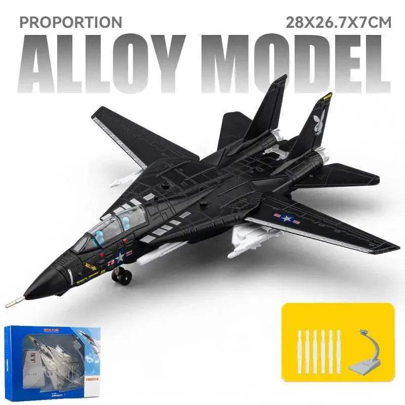 Premium Diecast Aircraft Model Scale One To Seventy Two Alloy Metal With Sound And Light For Collectors - ToylandEU