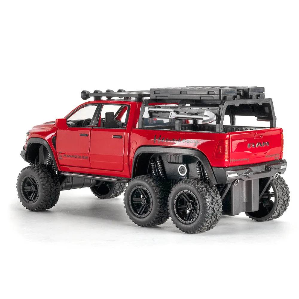 Premium Diecast Alloy Car Model Tyrannosaurus 6x6 Kids - ToylandEU