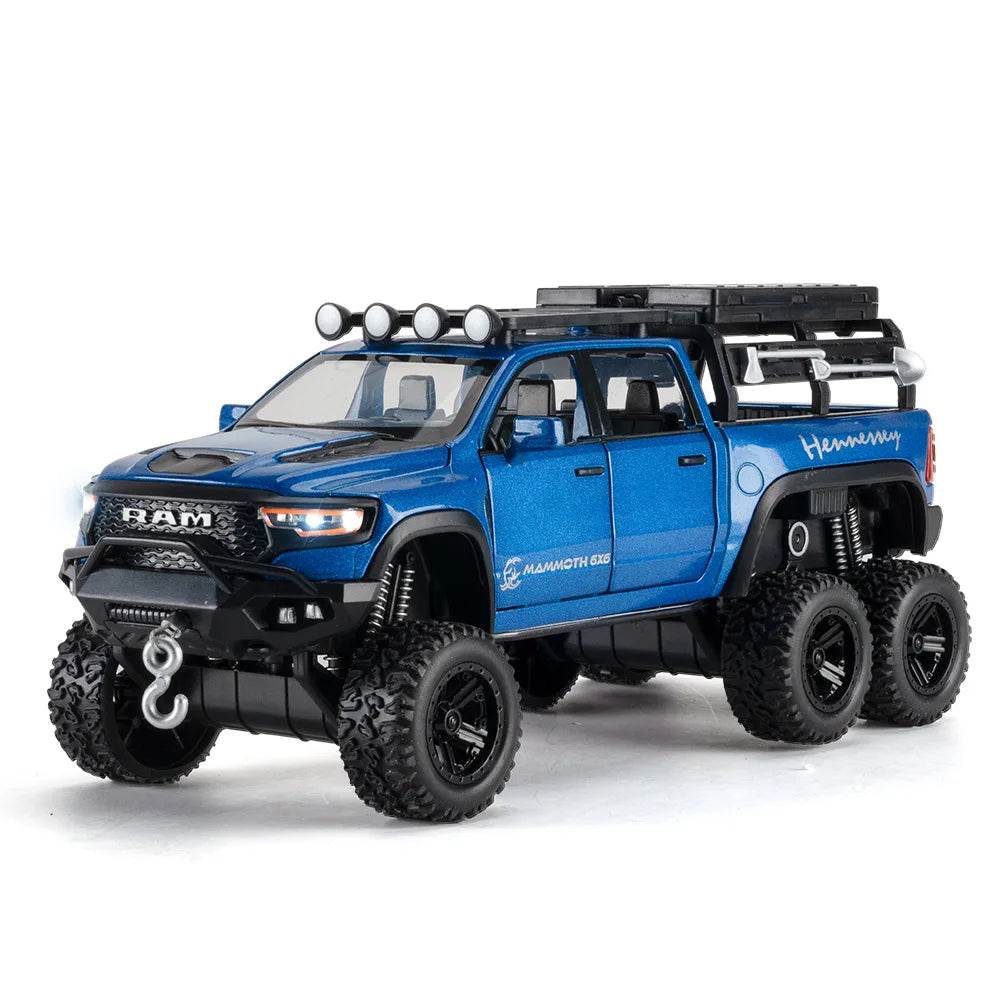 Premium Diecast Alloy Car Model Tyrannosaurus 6x6 Kids - ToylandEU