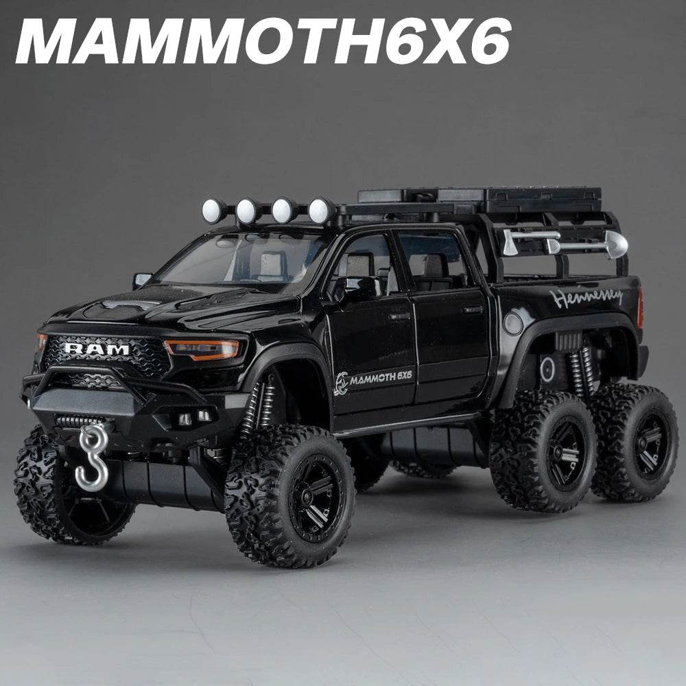 Premium Diecast Alloy Car Model Tyrannosaurus 6x6 Kids - ToylandEU