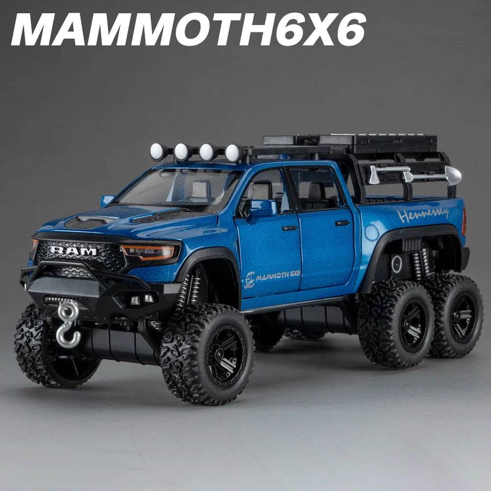 Premium Diecast Alloy Car Model Tyrannosaurus 6x6 Kids - ToylandEU