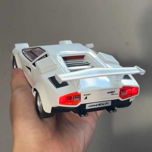 Premium Diecast Alloy Model Car 1 24 Countach LP500S Sideswipe Collector Ornament For Boys And Collectors - ToylandEU