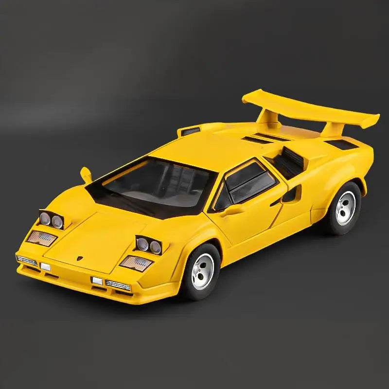 Premium Diecast Alloy Model Car 1 24 Countach LP500S Sideswipe Collector Ornament For Boys And Collectors - ToylandEU