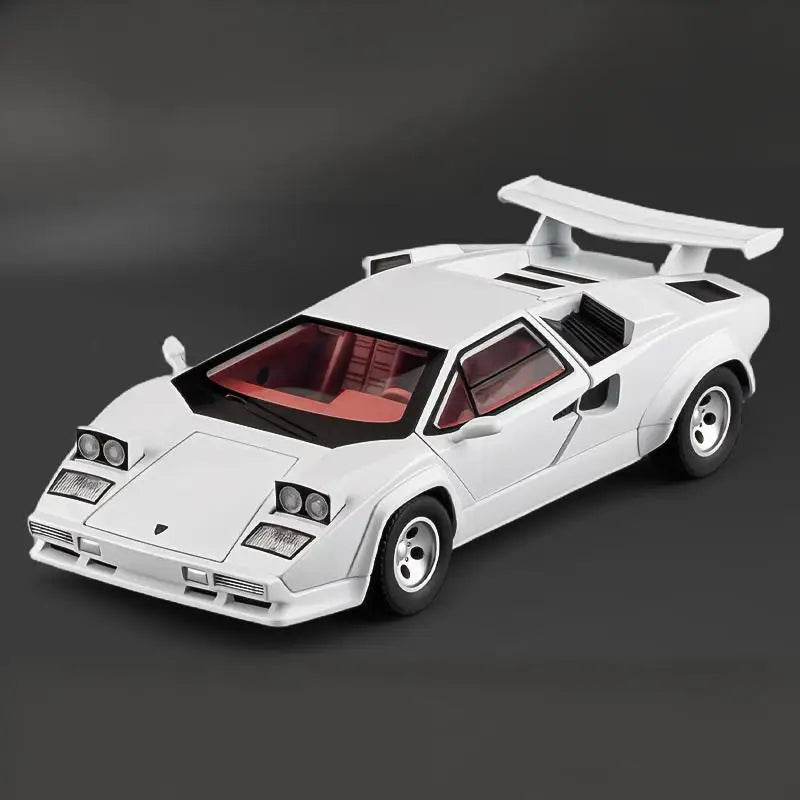 Premium Diecast Alloy Model Car 1 24 Countach LP500S Sideswipe Collector Ornament For Boys And Collectors - ToylandEU