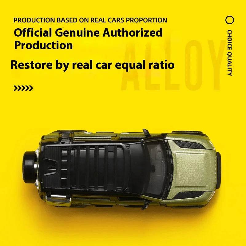 Premium Diecast Alloy Model Car 1-43 Scale Land Rover Defender 110 Assembly Modification Series For Collectors - ToylandEU