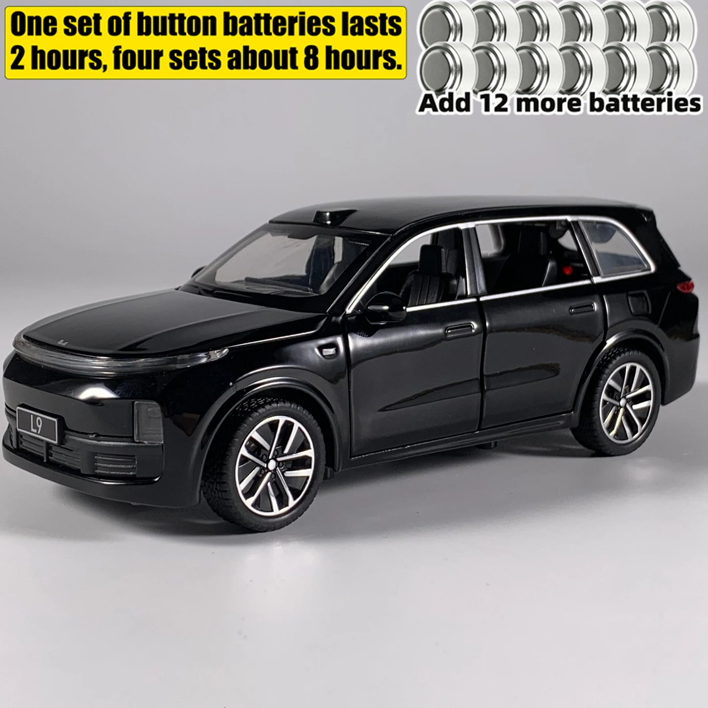 Premium Diecast Alloy One To Thirty Two Scale Li Auto L9 SUV Model Car For Collectors And Auto Enthusiasts - ToylandEU