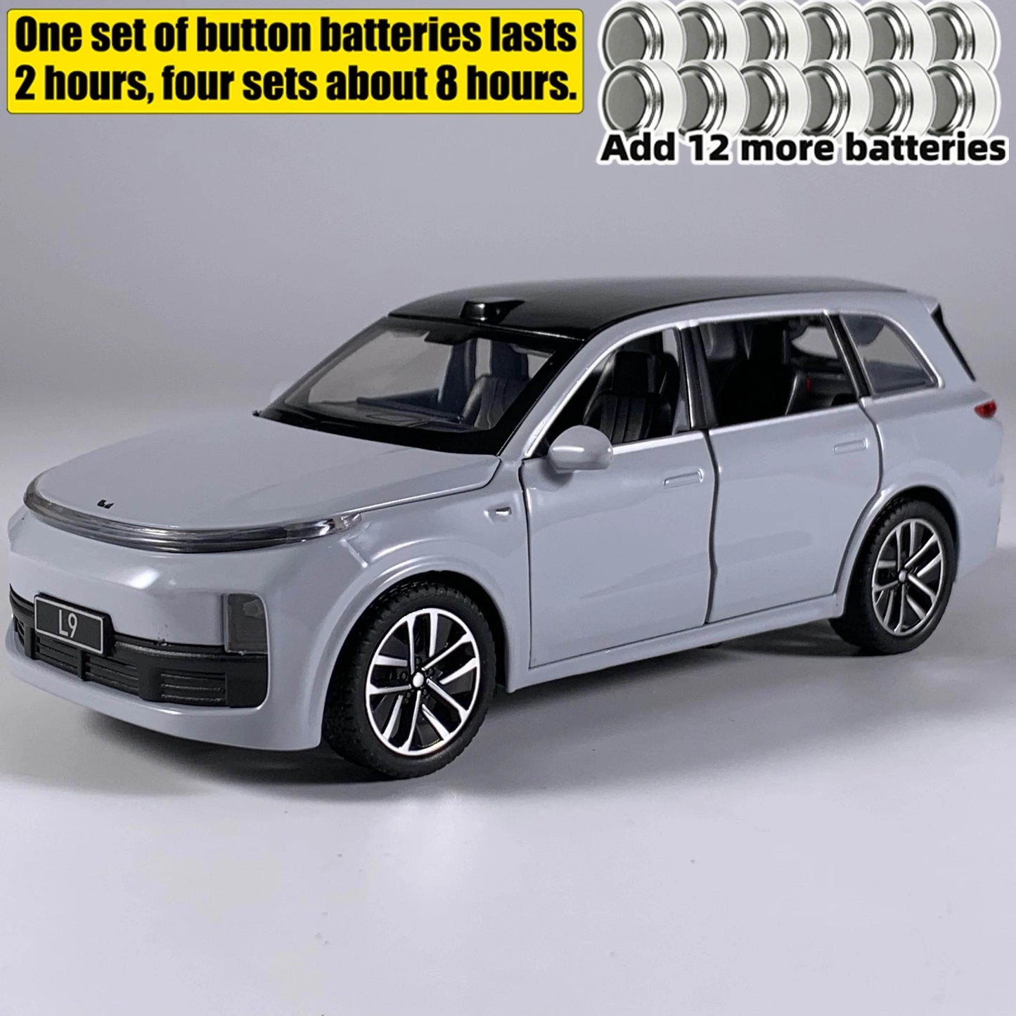 Premium Diecast Alloy One To Thirty Two Scale Li Auto L9 SUV Model Car For Collectors And Auto Enthusiasts - ToylandEU
