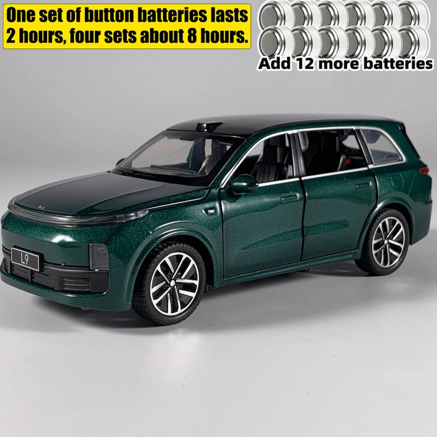 Premium Diecast Alloy One To Thirty Two Scale Li Auto L9 SUV Model Car For Collectors And Auto Enthusiasts - ToylandEU