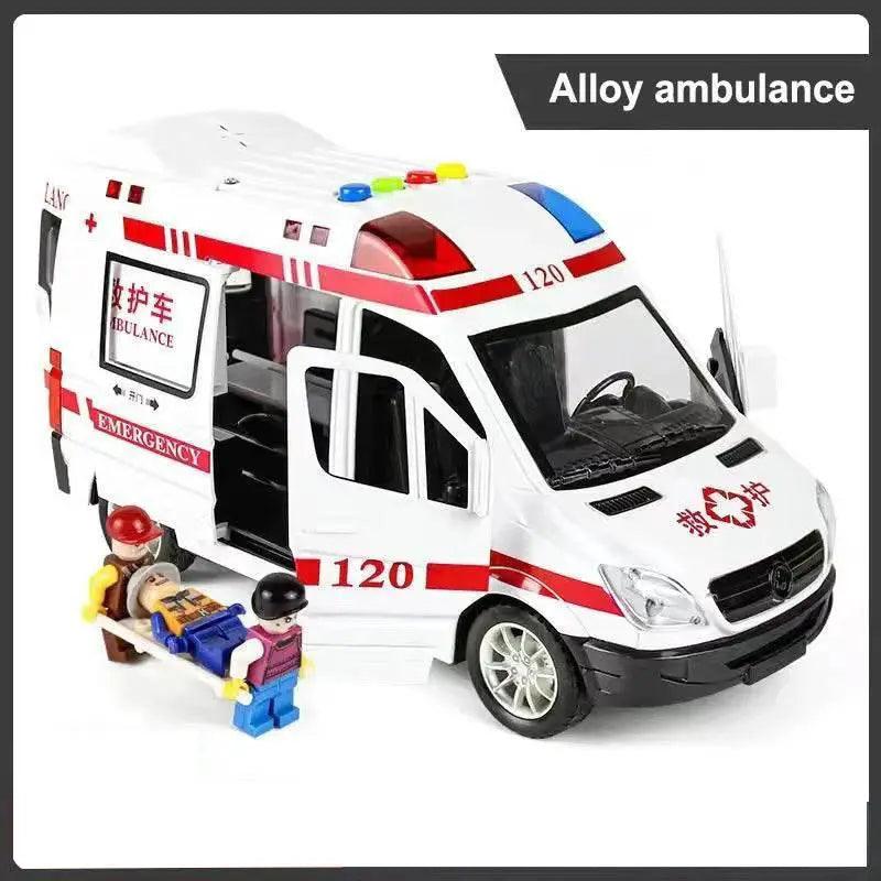  Premium Diecast Ambulance Model Scale 1to24 Toyland EU -  ToylandEU™