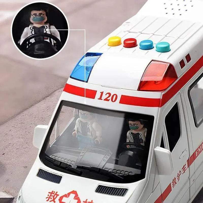  Premium Diecast Ambulance Model Scale 1to24 Toyland EU -  ToylandEU™