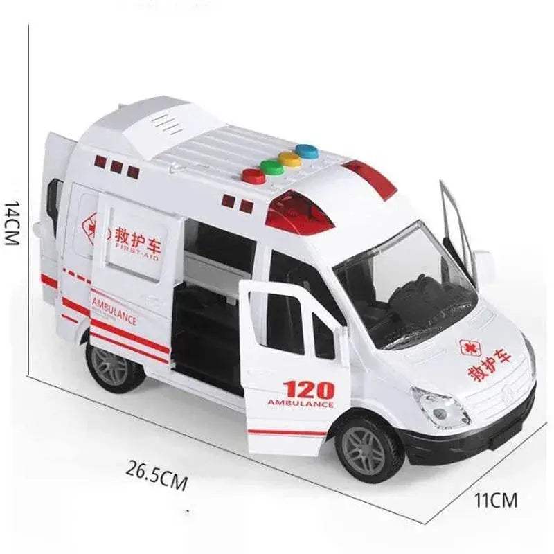  Premium Diecast Ambulance Model Scale 1to24 Toyland EU -  ToylandEU™