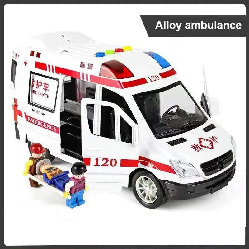  Premium Diecast Ambulance Model Scale 1to24 Toyland EU -  ToylandEU™