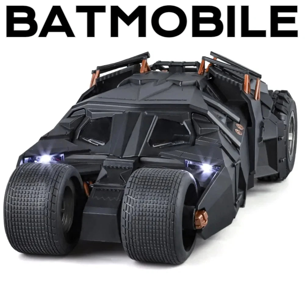 Premium Diecast Batmobile Model Car Sound And Light For Collectors - ToylandEU