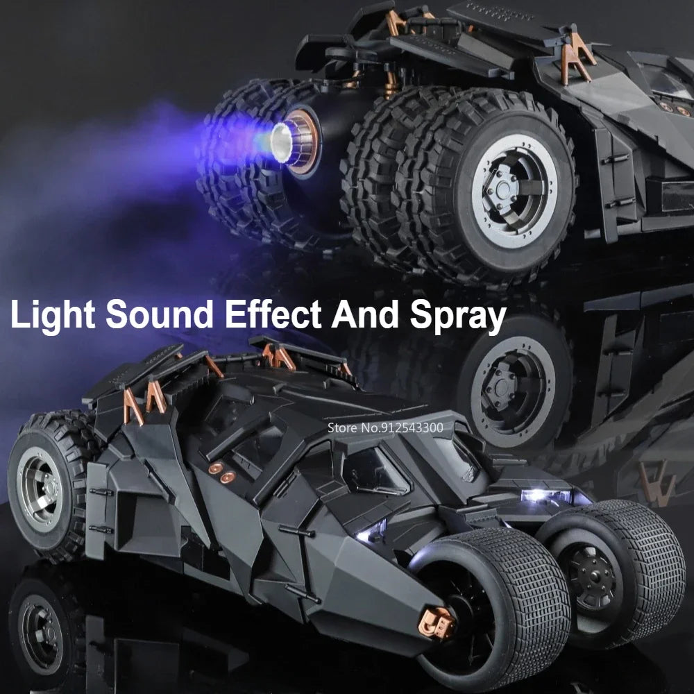 Premium Diecast Batmobile Model Car Sound And Light For Collectors - ToylandEU