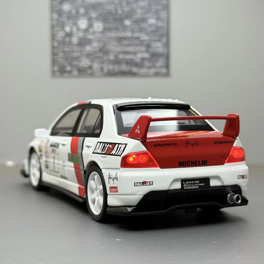 Premium Diecast Car 1:32 Mitsubishi Lancer Evolution EVO Petro Version For Fans - ToylandEU