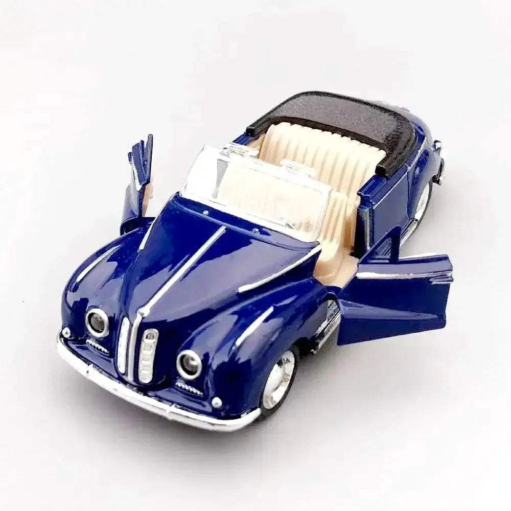 Premium Diecast Car 1 To 32 Scale Alloy Cabriolet Pull Back Vintage Model For Collectors And Gift Givers - ToylandEU