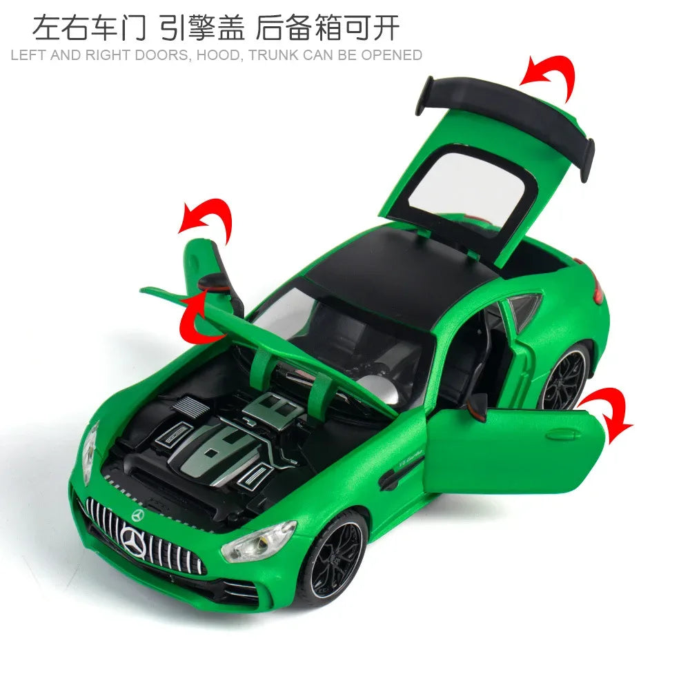 Premium Diecast Car Alloy Model Mercedes Benz GT AMG For Car Enthusiasts - ToylandEU