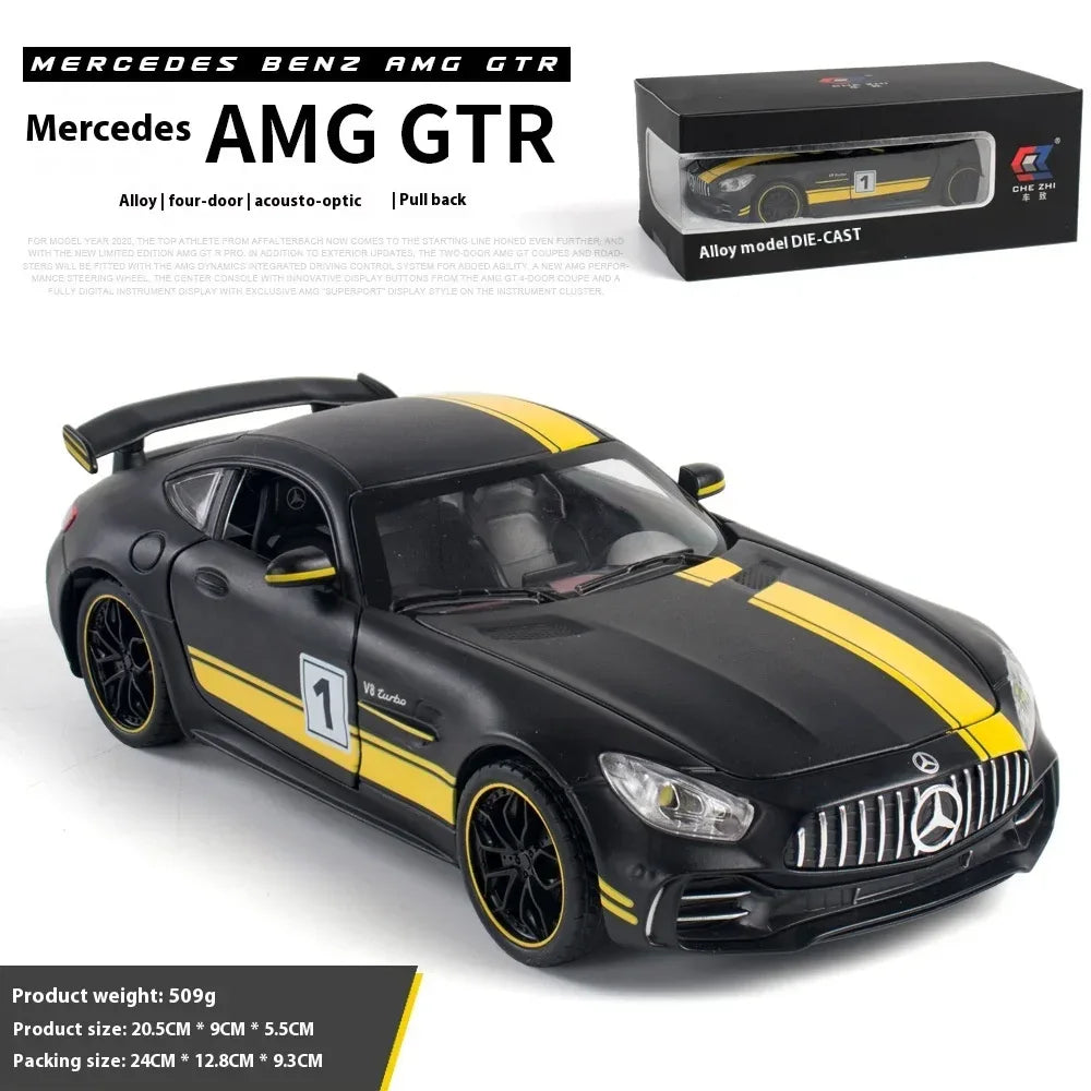 Premium Diecast Car Alloy Model Mercedes Benz GT AMG For Car Enthusiasts - ToylandEU