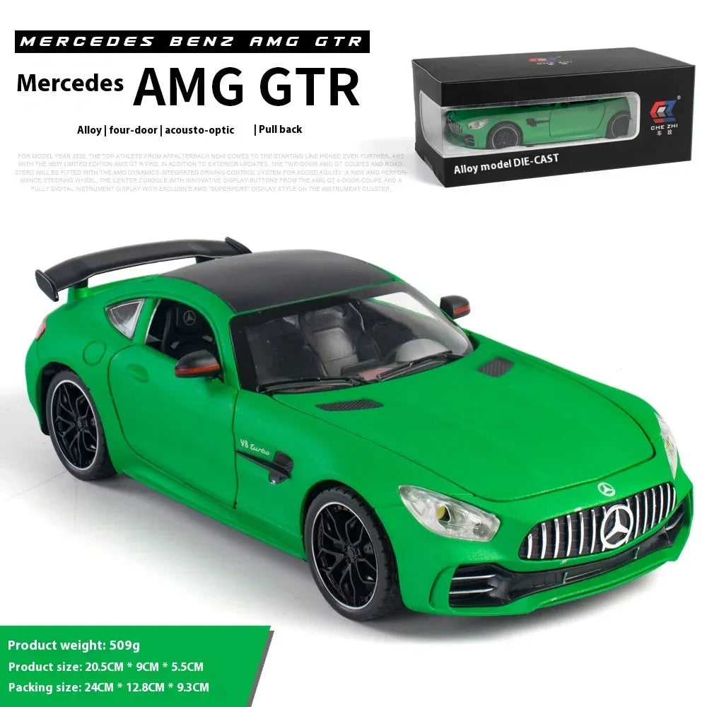 Premium Diecast Car Alloy Model Mercedes Benz GT AMG For Car Enthusiasts - ToylandEU