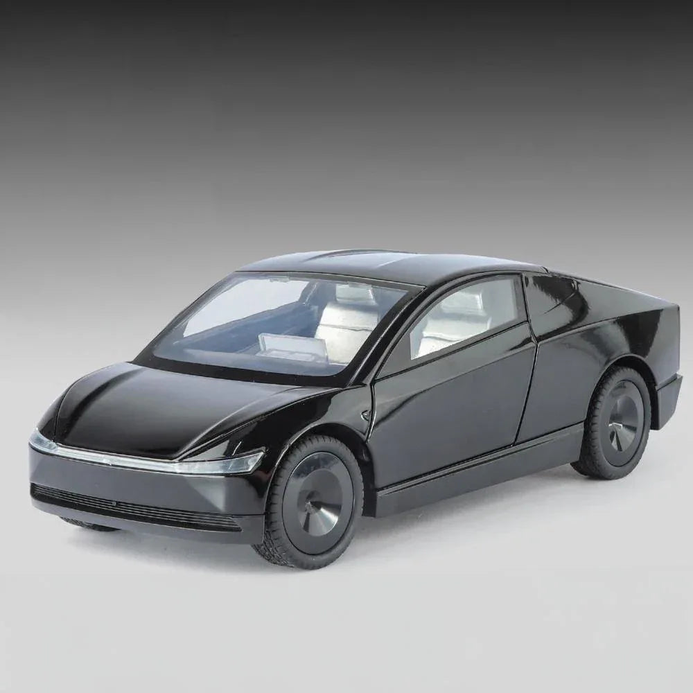 Premium Diecast Car Alloy Robotaxi Cybercab 1:24 With Sound And Light For Boys - ToylandEU