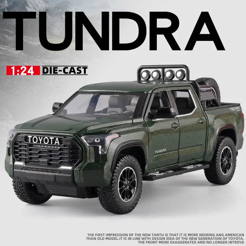 Premium Diecast Car Metal Body Toyota Tundra For Kids - ToylandEU