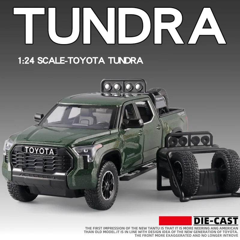 Premium Diecast Car Metal Body Toyota Tundra For Kids - ToylandEU