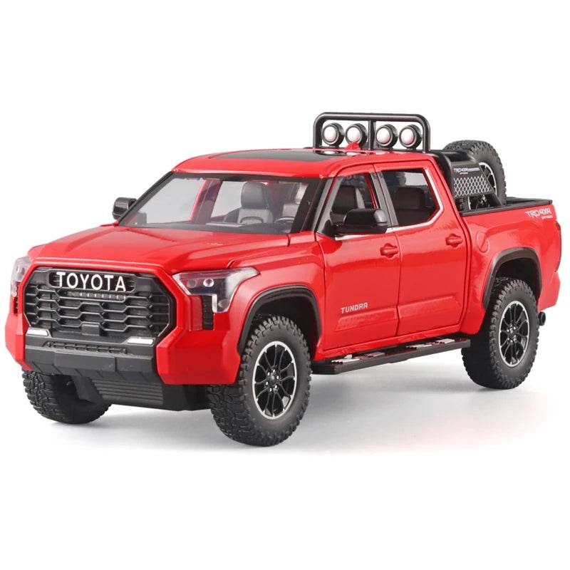 Premium Diecast Car Metal Body Toyota Tundra For Kids - ToylandEU