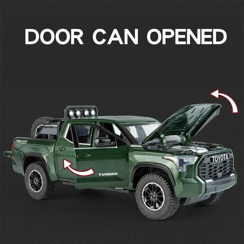 Premium Diecast Car Metal Body Toyota Tundra For Kids - ToylandEU