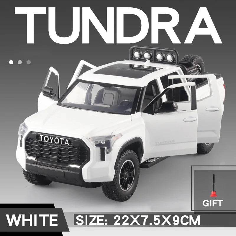 Premium Diecast Car Metal Body Toyota Tundra For Kids - ToylandEU