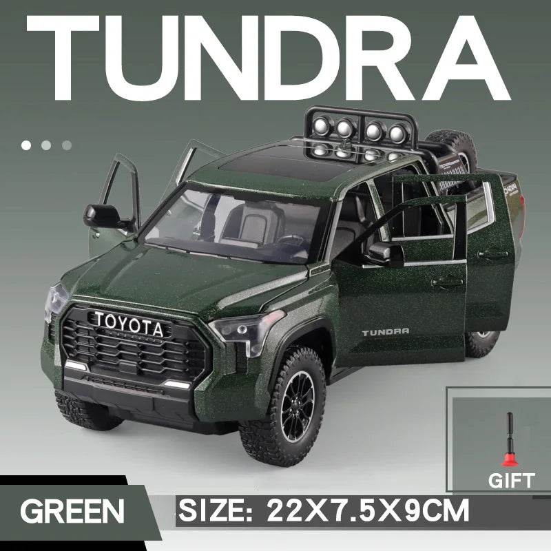 Premium Diecast Car Metal Body Toyota Tundra For Kids - ToylandEU