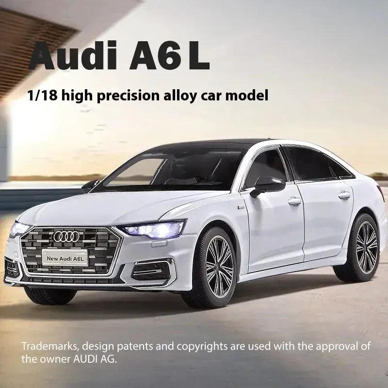 Premium Diecast Car Model 1 18 Audi A6 L Toyland EU -  ToylandEU™