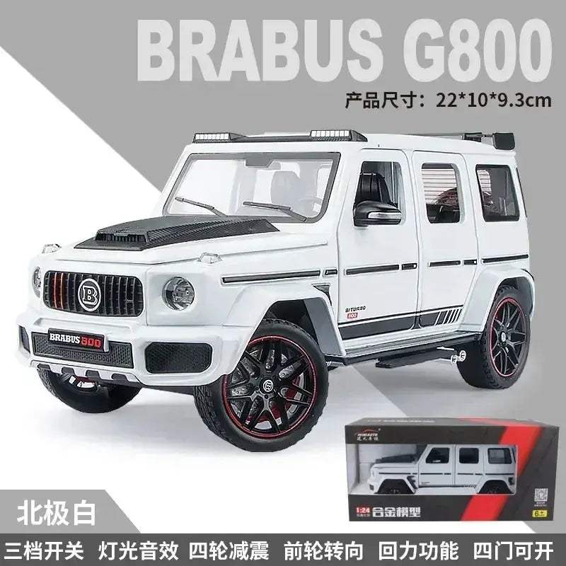  Premium Diecast Car Model 1 24 Brabus G800 Toyland EU -  ToylandEU™