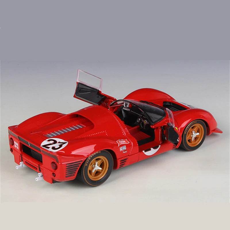 Premium Diecast Car Model 1 24 Ferrari 330 P4 Daytona Gift - ToylandEU