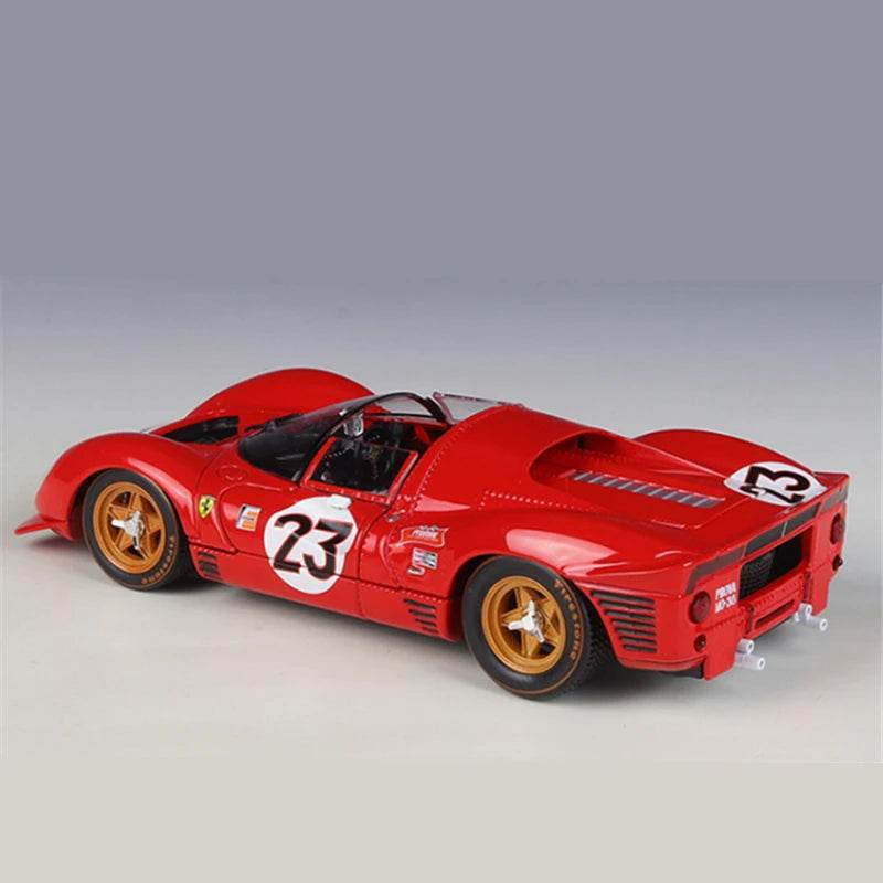 Premium Diecast Car Model 1 24 Ferrari 330 P4 Daytona Gift - ToylandEU