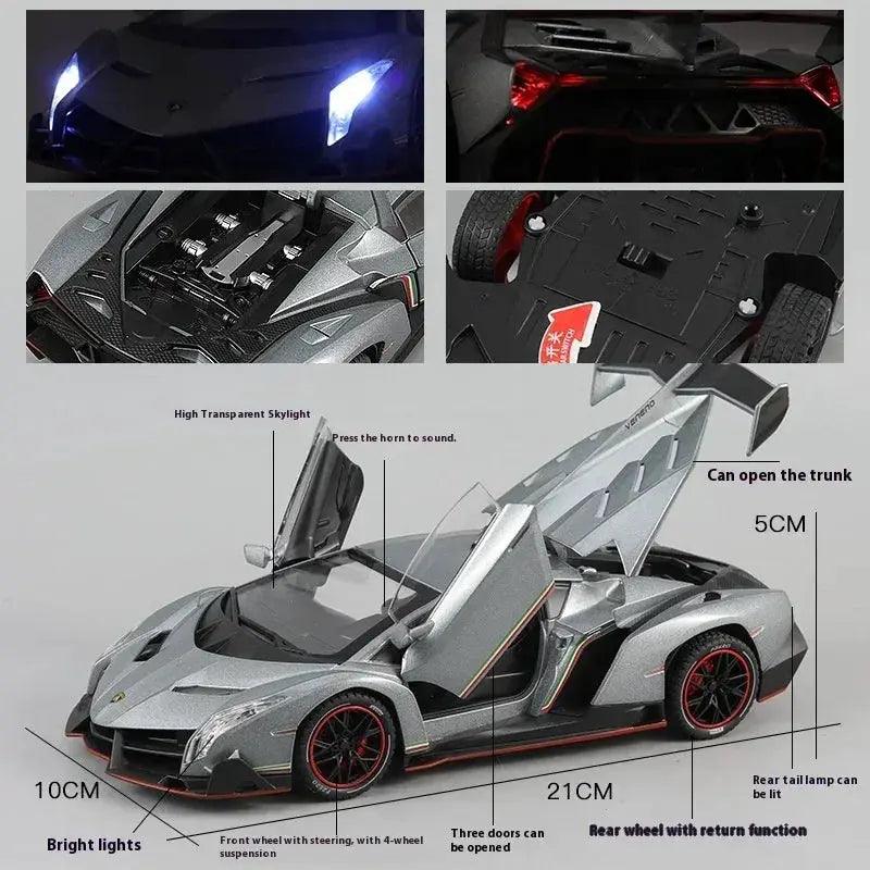  Premium Diecast Car Model 1 24 Veneno Toyland EU -  ToylandEU™