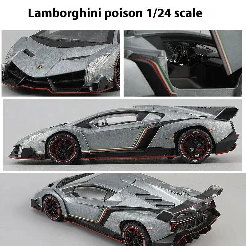  Premium Diecast Car Model 1 24 Veneno Toyland EU -  ToylandEU™