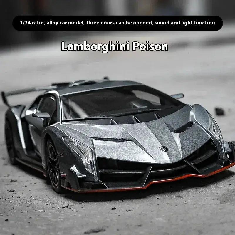  Premium Diecast Car Model 1 24 Veneno Toyland EU -  ToylandEU™
