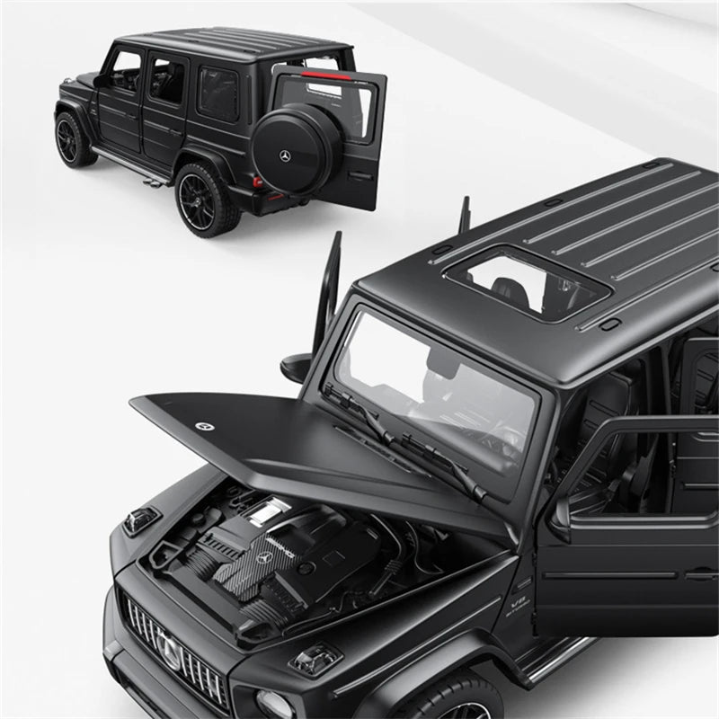 Premium Diecast Car Model 1:32 Scale Alloy Off Road With Realistic Sound And Light For Kids Gift - ToylandEU