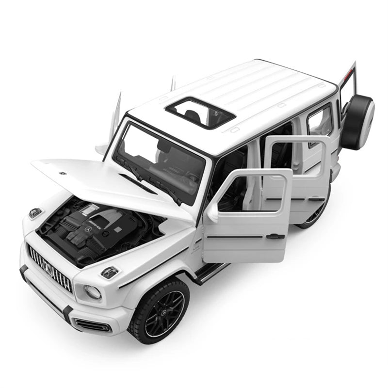 Premium Diecast Car Model 1:32 Scale Alloy Off Road With Realistic Sound And Light For Kids Gift - ToylandEU