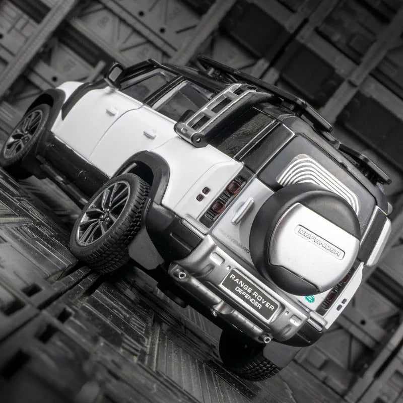 Premium Diecast Car Model 1 32 Scale Land Rover Defender 110 With Sound And Light For Car Enthusiasts And Collectors - ToylandEU