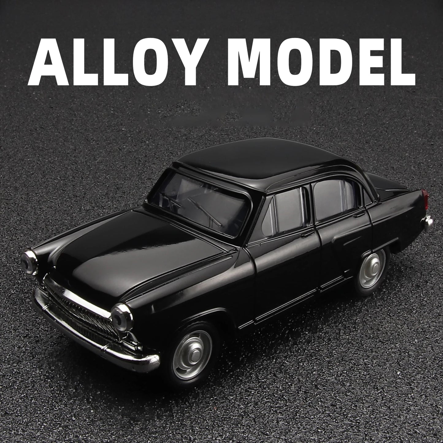 Premium Diecast Car Model 1:43 Scale Volga Gaz21 Classic Alloy Miniature For Collectors - ToylandEU