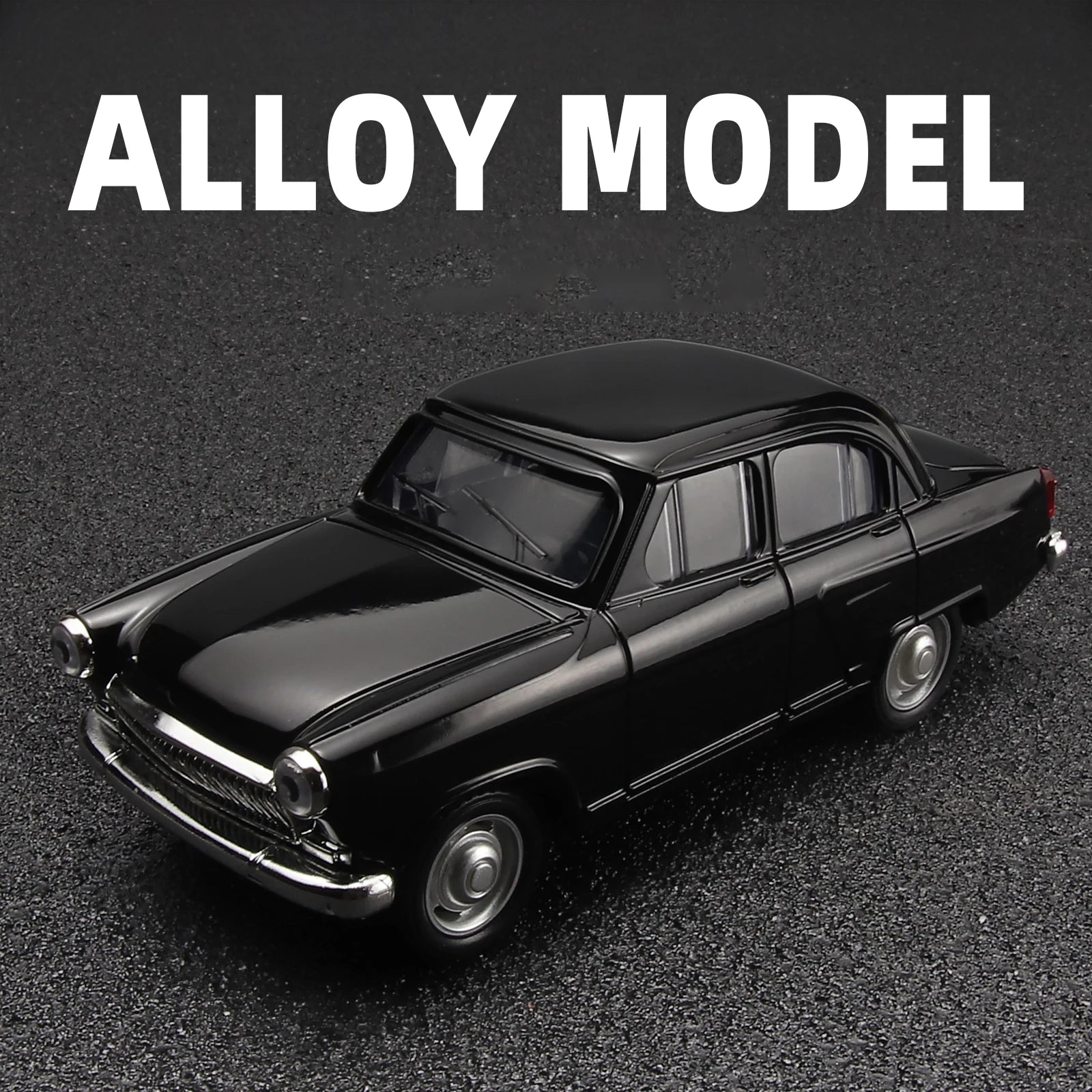 Premium Diecast Car Model 1:43 Scale Volga Gaz21 Classic Alloy Miniature For Collectors - ToylandEU