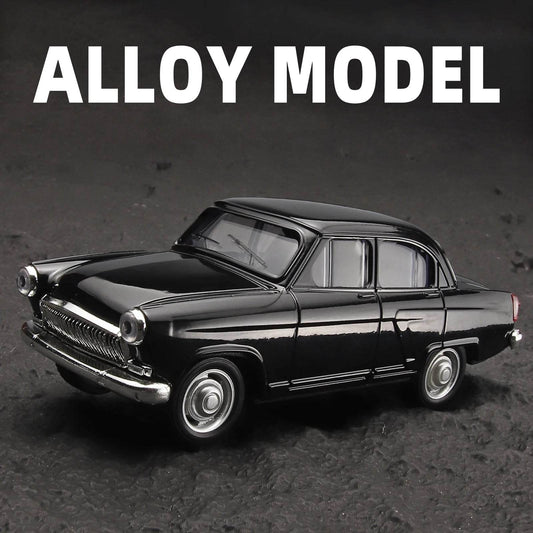 Premium Diecast Car Model 1:43 Scale Volga Gaz21 Classic Alloy Miniature For Collectors - ToylandEU