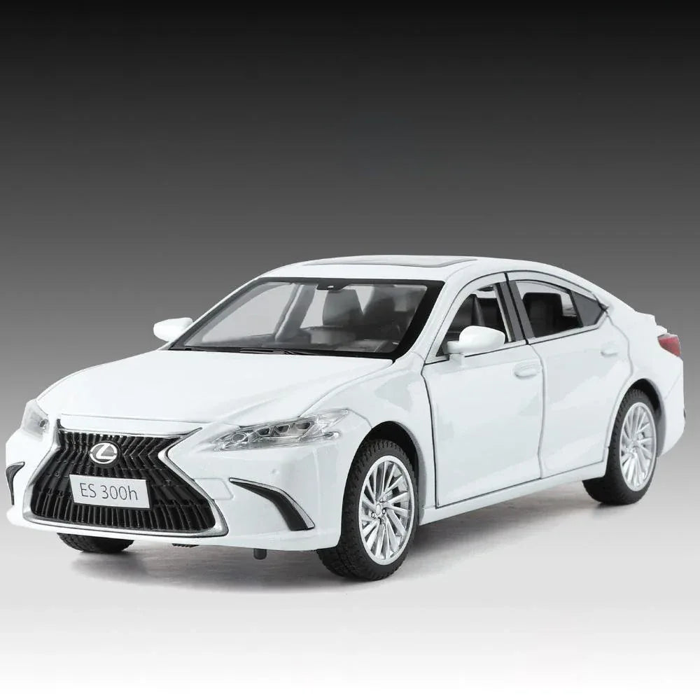 Premium Diecast Car Model 1 To 24 ES300H With Sound And Light For Collectors - ToylandEU