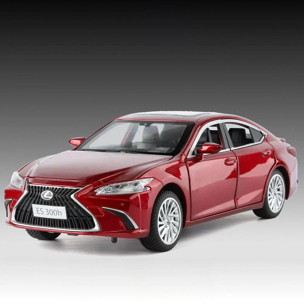 Premium Diecast Car Model 1 To 24 ES300H With Sound And Light For Collectors - ToylandEU
