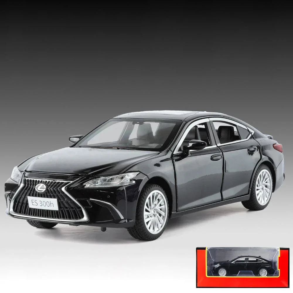 Premium Diecast Car Model 1 To 24 ES300H With Sound And Light For Collectors - ToylandEU