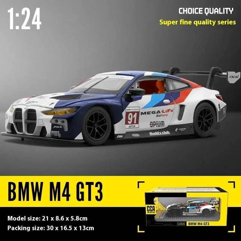  Premium Diecast Car Model BMW M4 GT3 Sound Toyland EU -  ToylandEU™