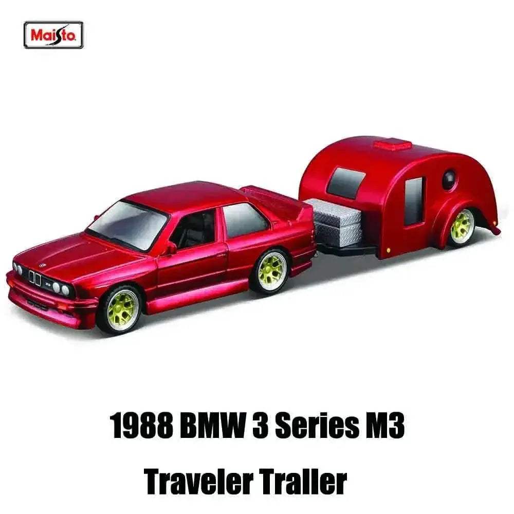 Premium Diecast Car Model Collection Featuring 1988 BMW 3 Series M3 and 1965 Ford Mustang for Enthusiasts and Gift Seekers - ToylandEU